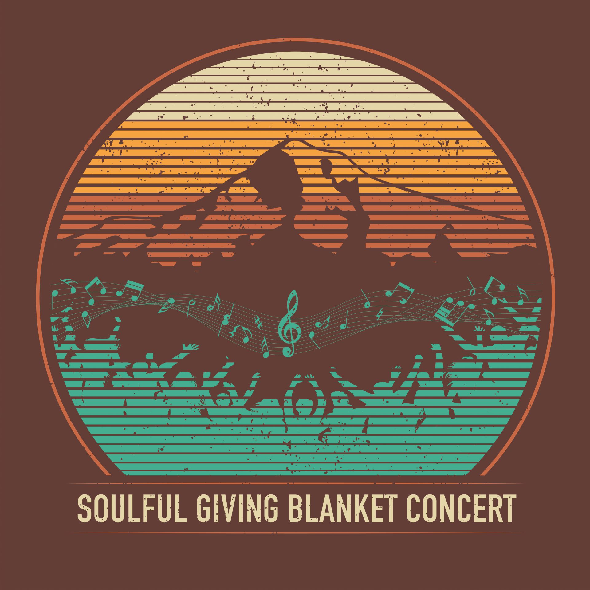 Soulful Giving Blanket Concert T-Shirt